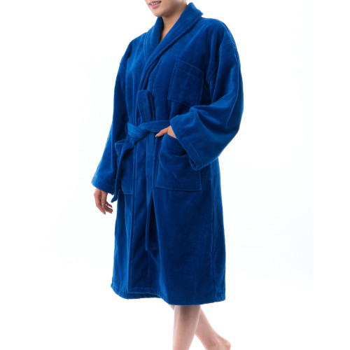 TURKISH TERRY BATHROBE-24 OZ. WEIGHT LUXURY LINE TURKISH ROBE – Thirsty  Towels